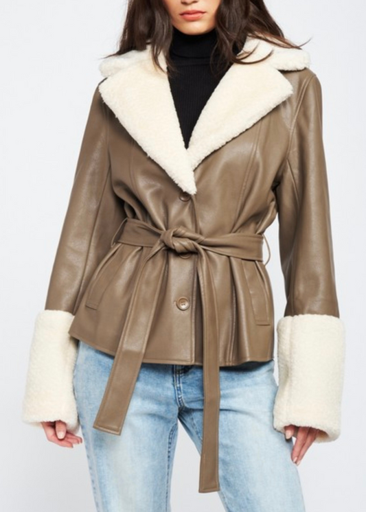 Lexi Leather Coat